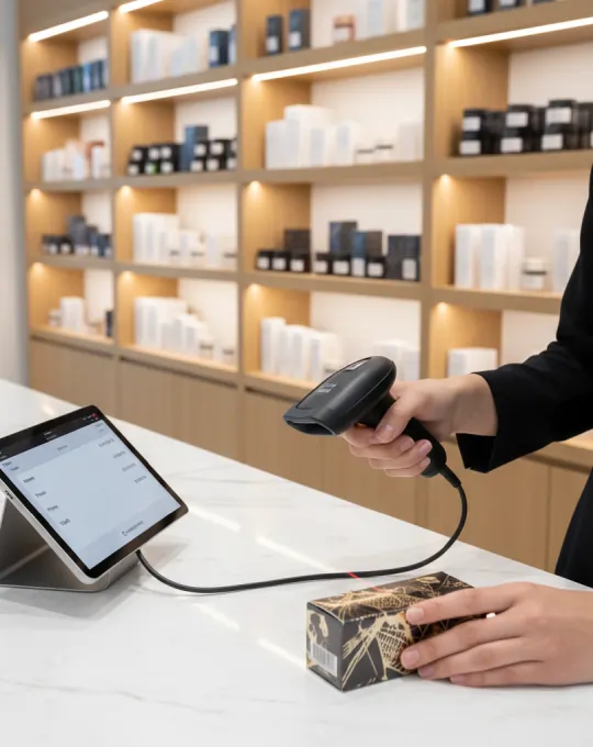 Easy head shop POS interface