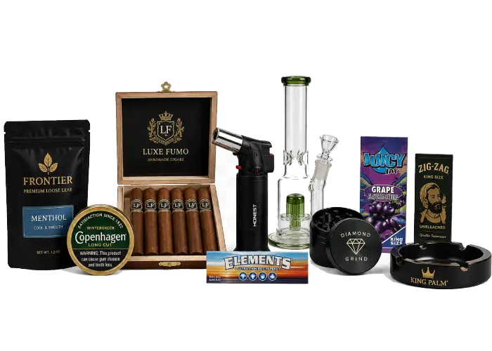 Smoke shop products and accessories