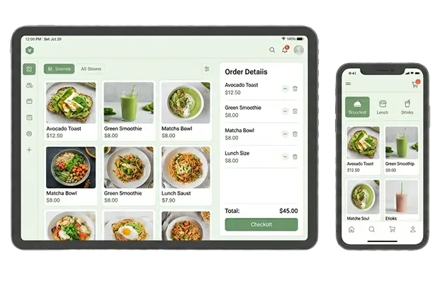 customer payment display