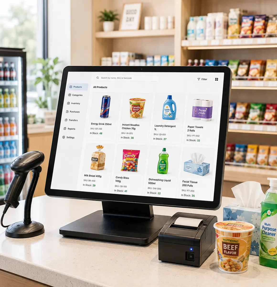 Reliable POS system