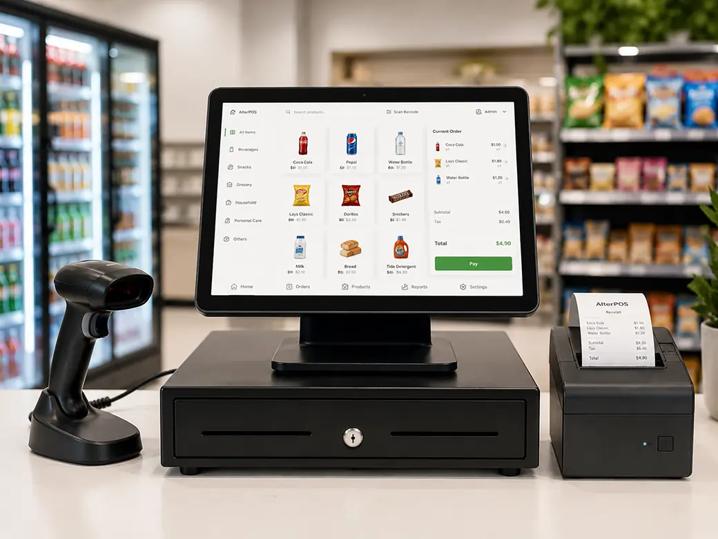 POS hardware and software