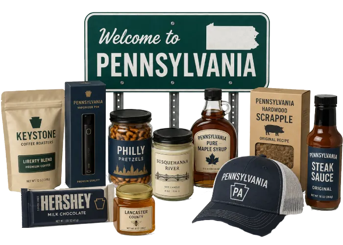 Pennsylvania retail products