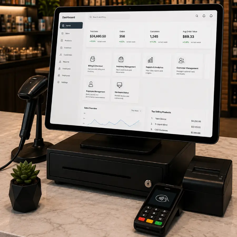 Easy Checkout System for Retail Shops in USA