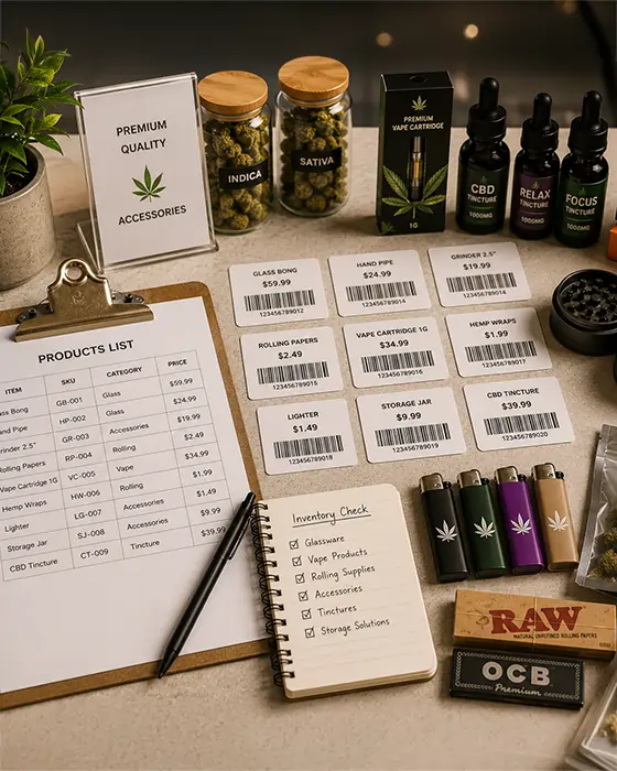 Product Catalog and Inventory List
