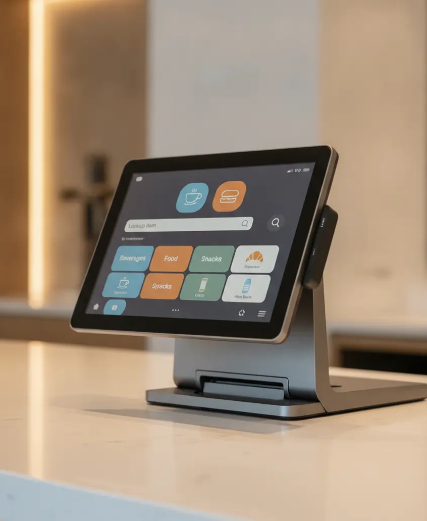Organized POS product lookup