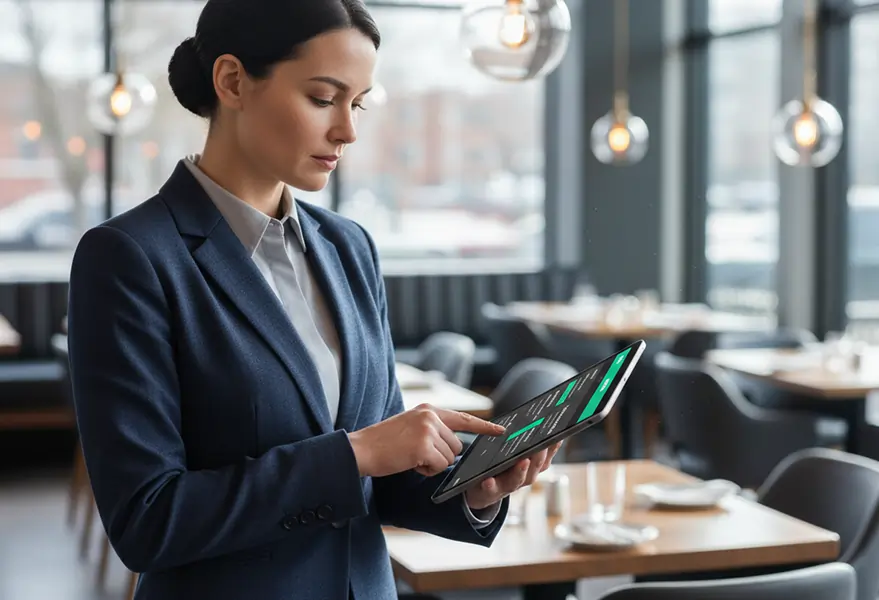 Restaurant POS menu management 