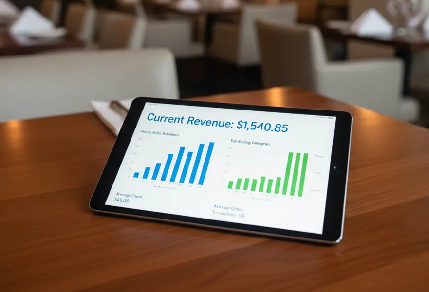 POS system reporting and performance