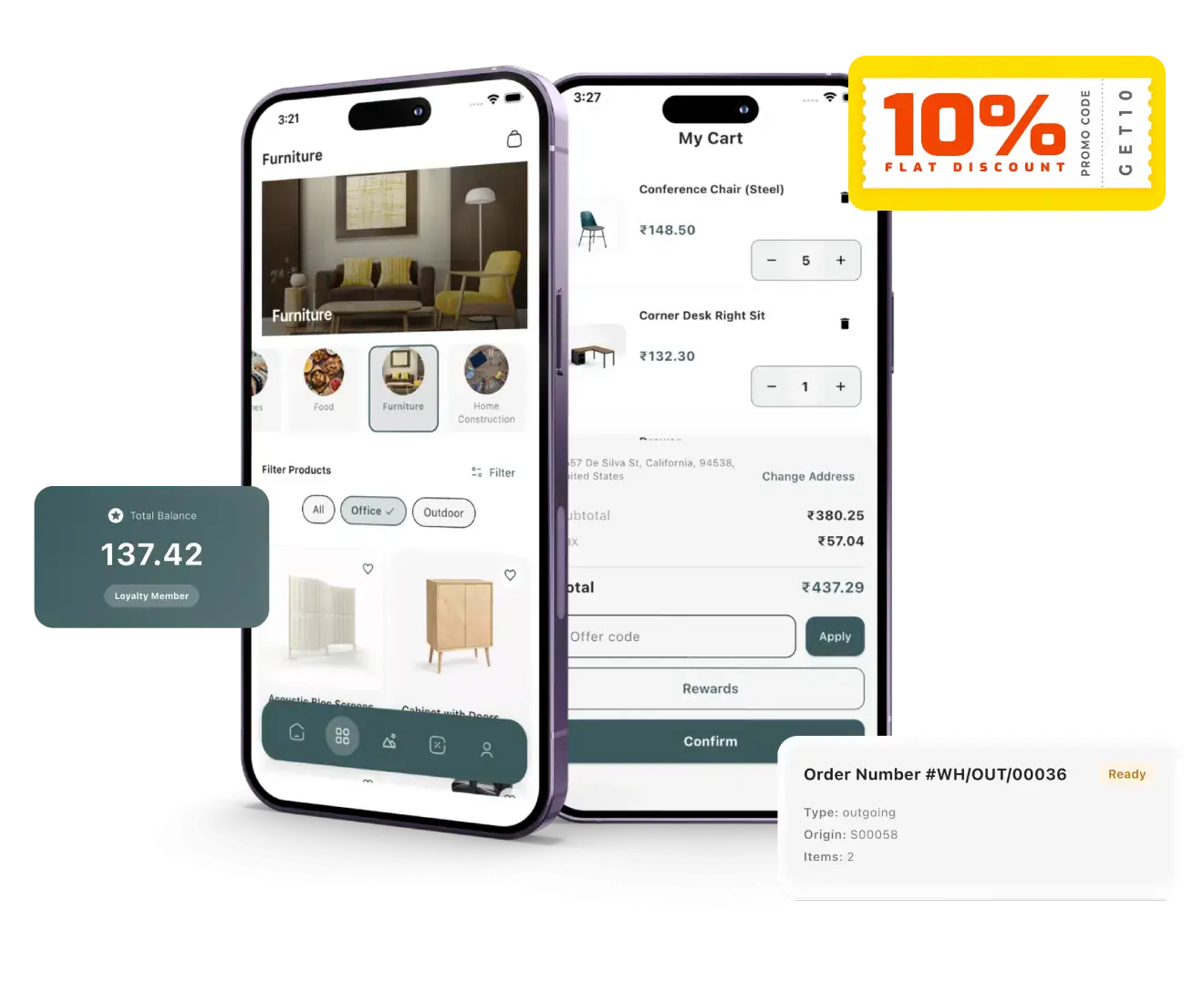Ecommerce mobile app